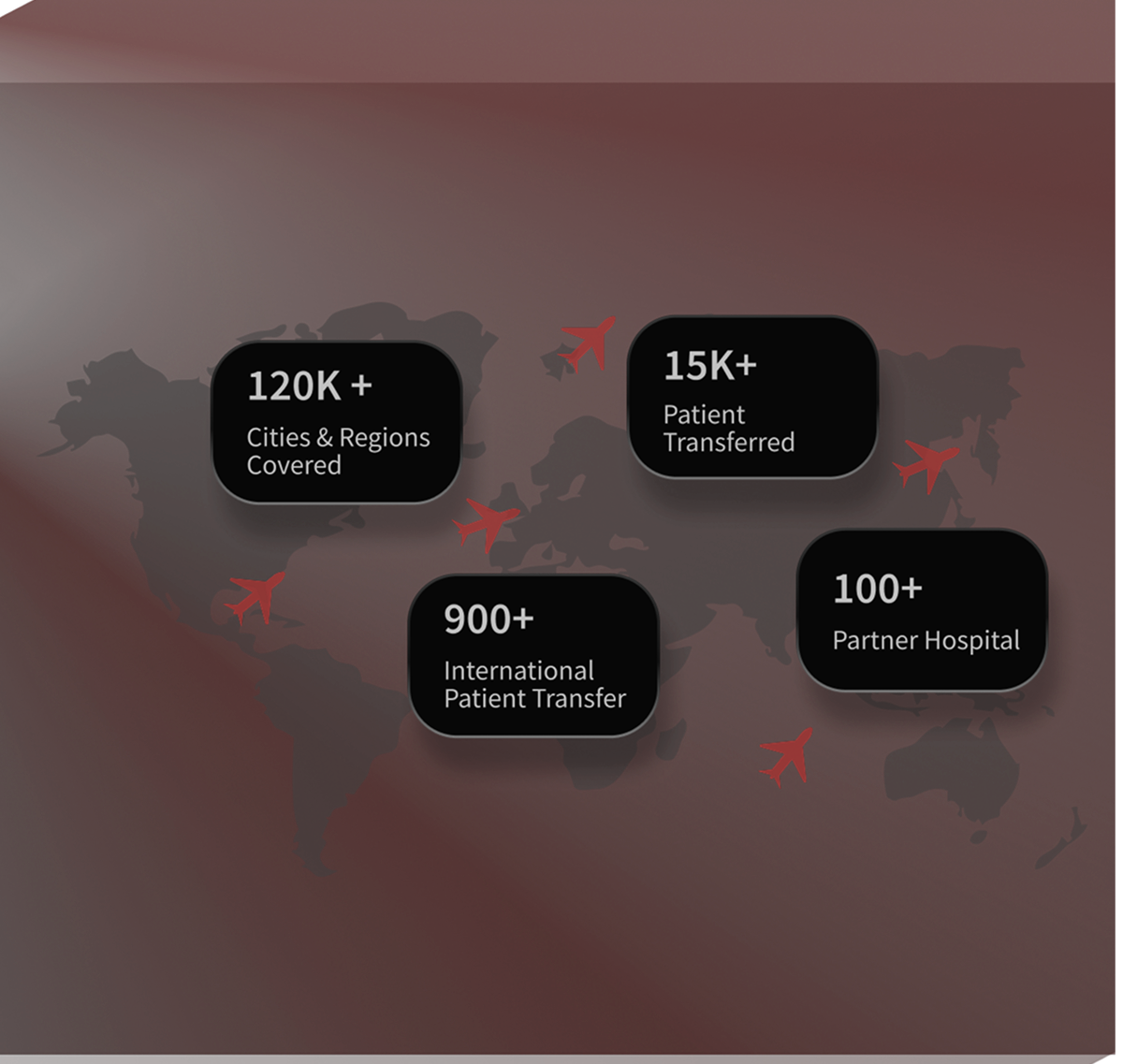 Our Air Service Network Map and Details